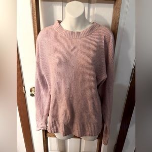 Purple Crew Neck Sweater